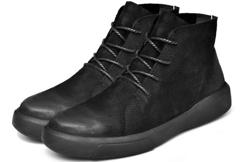 Lazio Męskie Buty Codzienne - Futro Khaki
