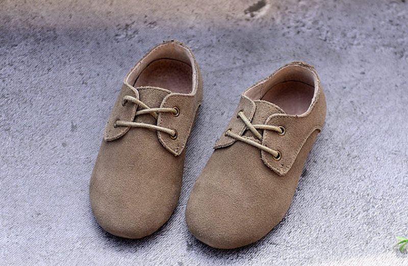 Leander Chłopięce Buty Oksfordzkie - Brązowy