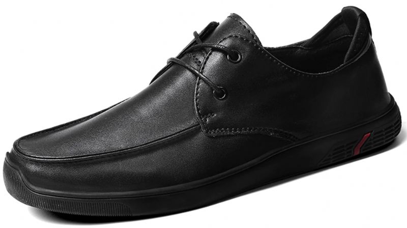 Lenny Męskie Mokasyny Eleganckie Buty - Czarny