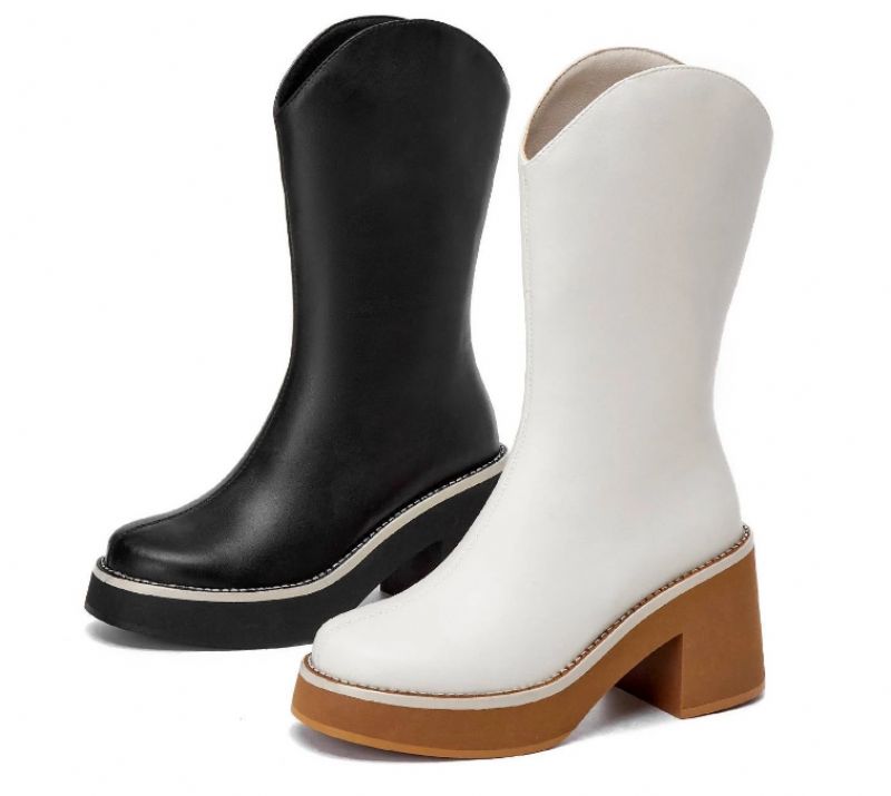 Leonarda Damskie Buty Leonela - Beżowy
