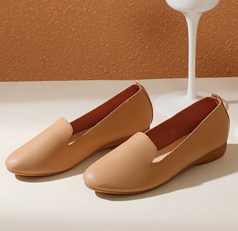Leonila Damskie Buty Wsuwane - Czarny