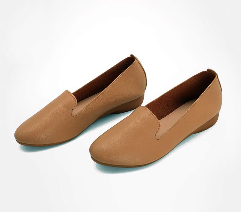 Leonila Damskie Buty Wsuwane - Czarny