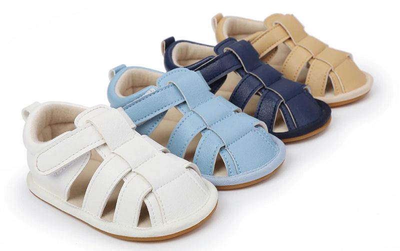 Leopoldo Baby Chłopięce Sandały Outdoorowes - Granatowy