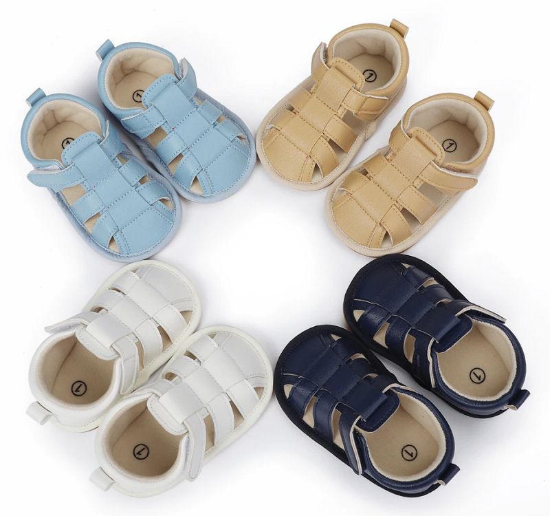 Leopoldo Baby Chłopięce Sandały Outdoorowes - Granatowy