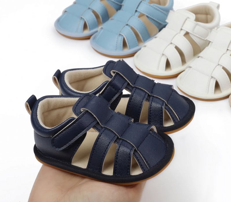 Leopoldo Baby Chłopięce Sandały Outdoorowes - Granatowy