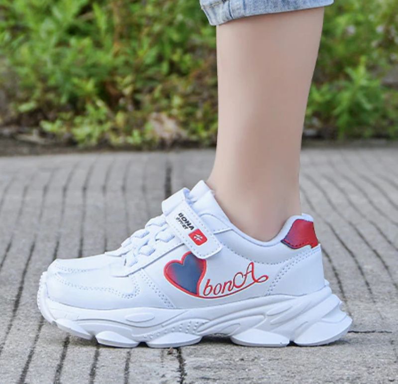 Leyda Dziewczęce Codzienne Trampki - Czarny