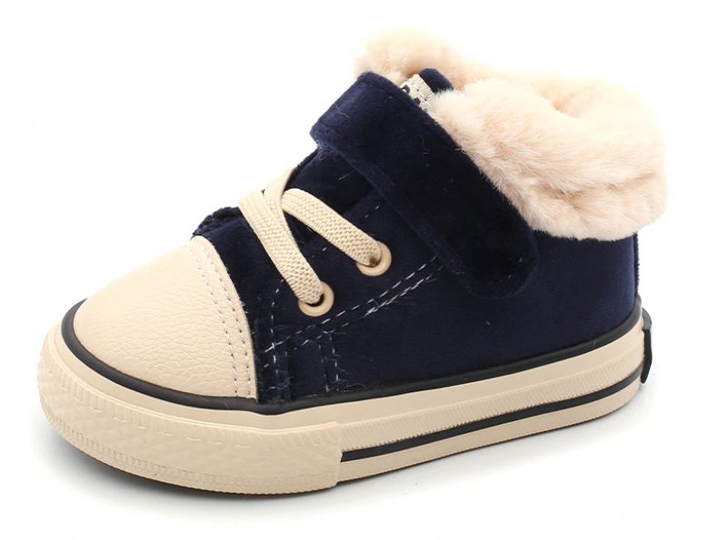 Liam Baby Ciepłe Buty Dla Chłopców - Niebieski