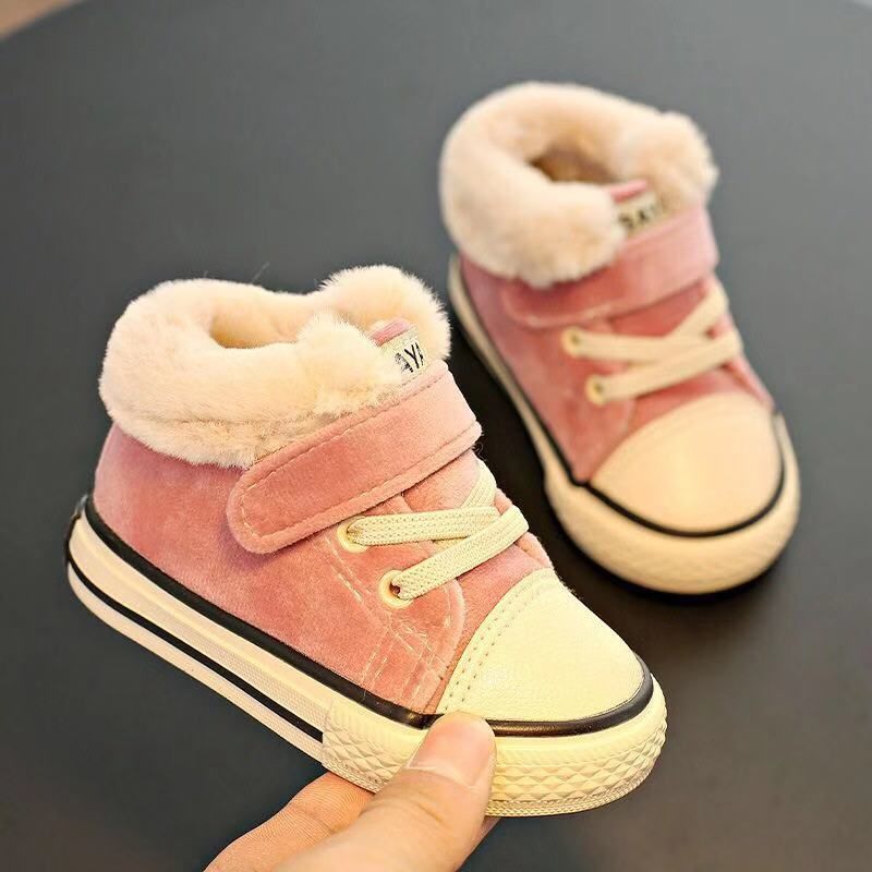 Liam Baby Ciepłe Buty Dla Chłopców - Niebieski