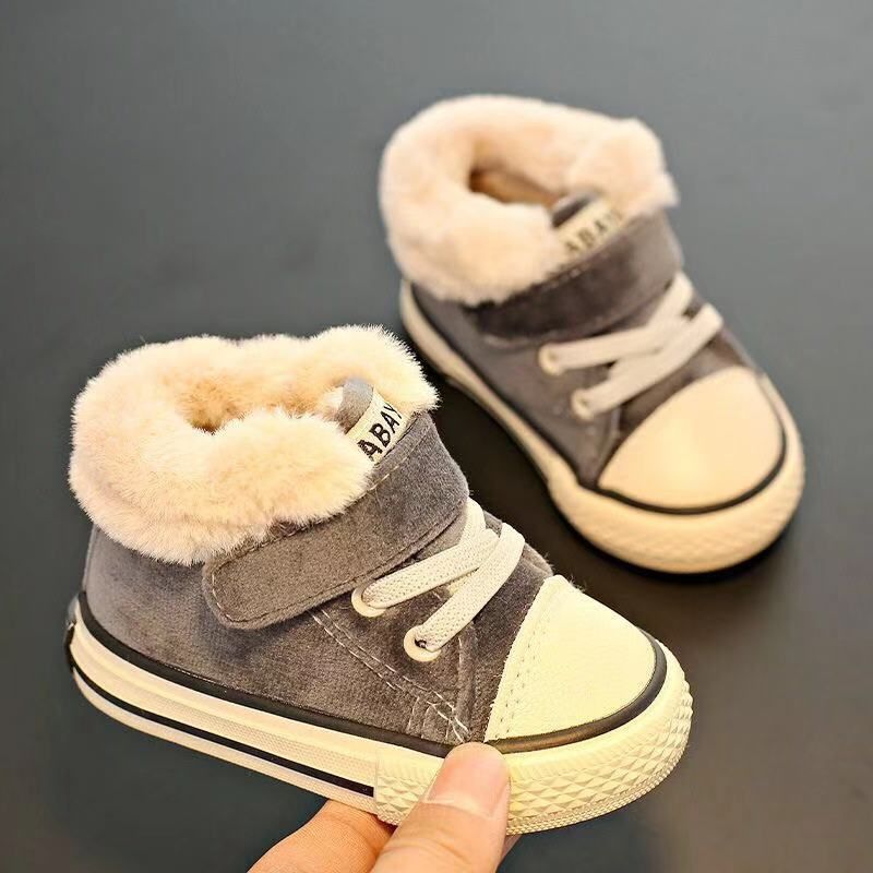 Liam Baby Ciepłe Buty Dla Chłopców - Niebieski