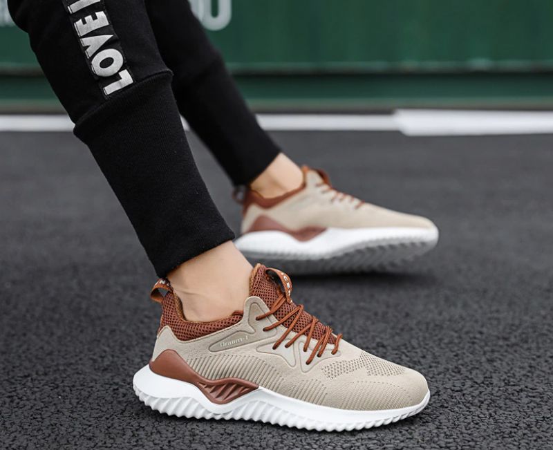 Liam Męskie Buty Do Biegania - Khaki