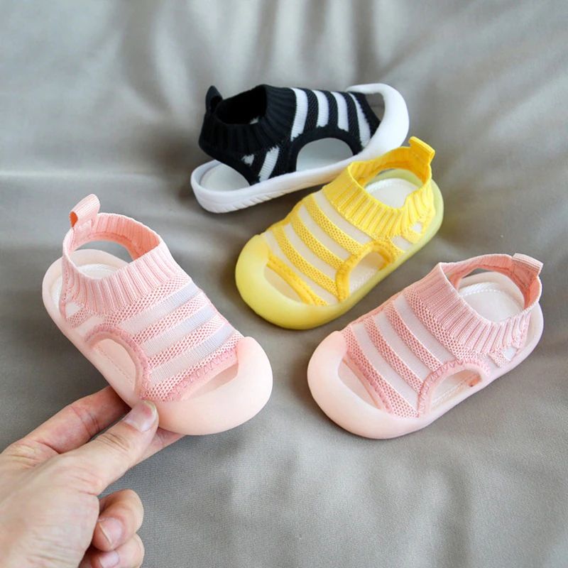 Liayh Baby Dziewczęce Sandały Outdoorowe - Różowy
