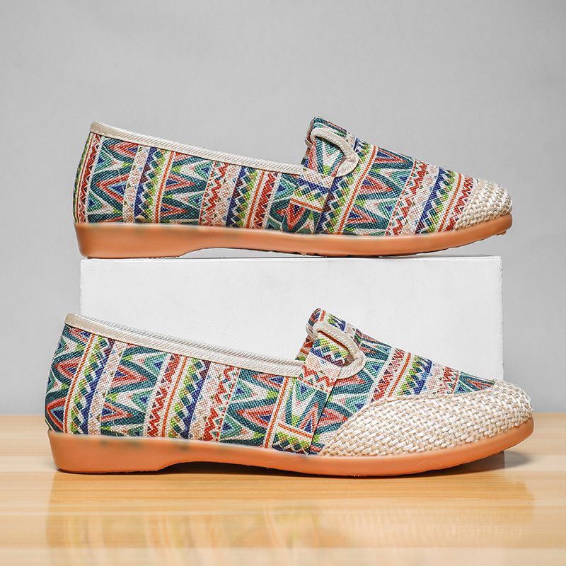 Libia Damskie Codzienne Wsuwane Buty - Niebieski