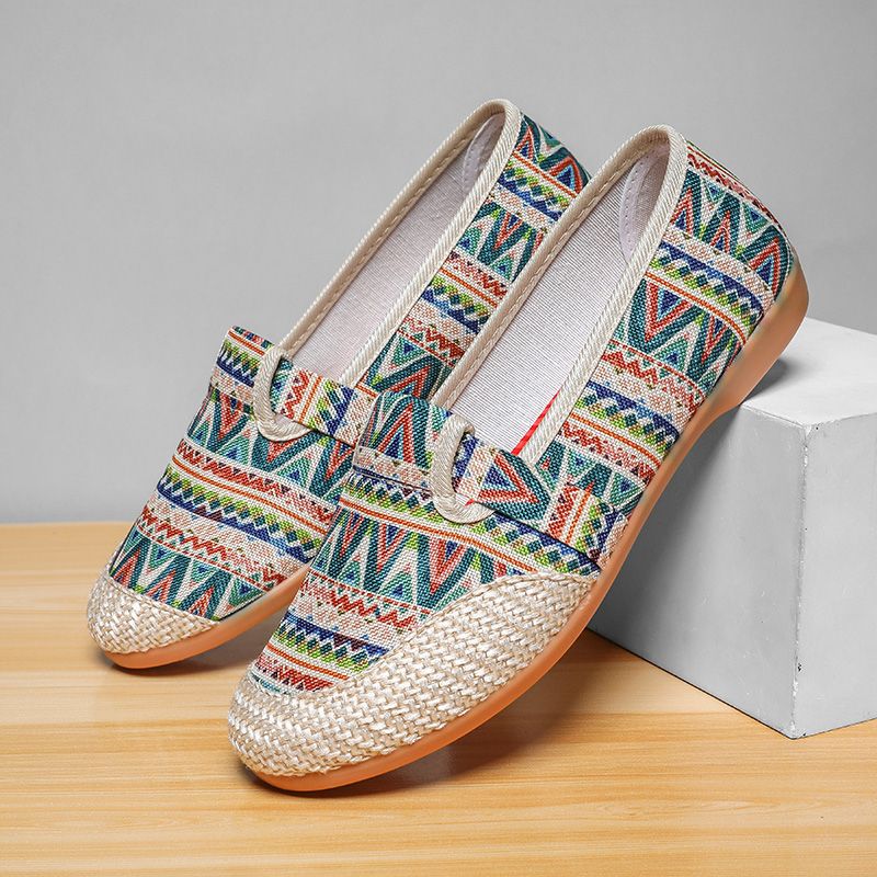 Libia Damskie Codzienne Wsuwane Buty - Niebieski
