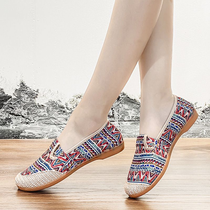 Libia Damskie Codzienne Wsuwane Buty - Niebieski