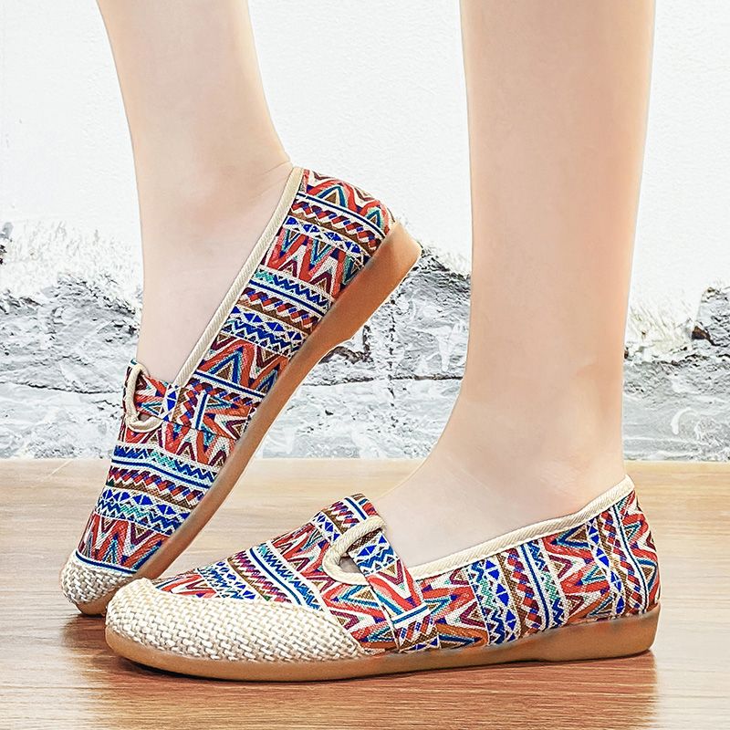 Libia Damskie Codzienne Wsuwane Buty - Niebieski