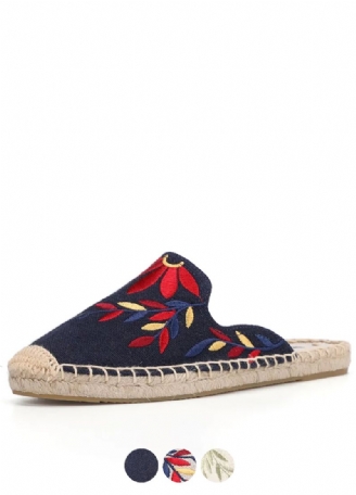 Libia Damskie Espadryle Hemp Letnie Chodaki