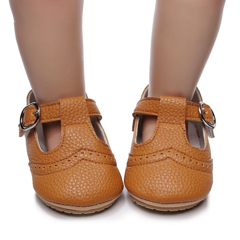 Linda Baby Dziewczęce Buty Płaskie - Brązowy