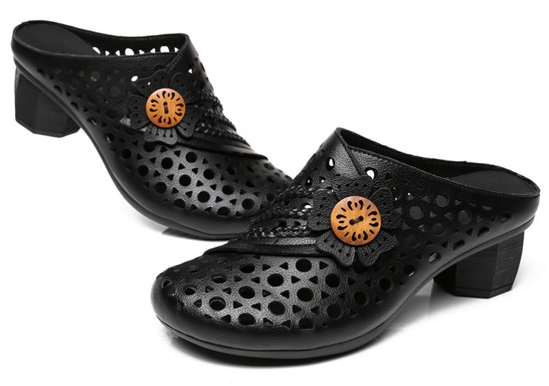 Lindy Damskie Clogs - Brązowy