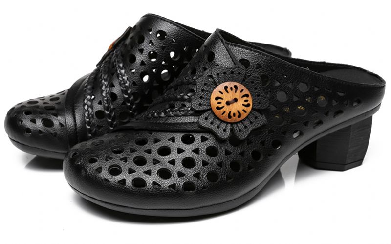 Lindy Damskie Clogs - Brązowy