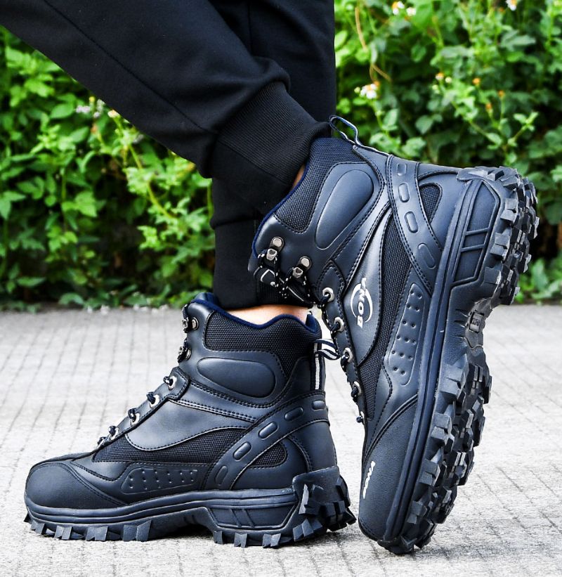 Lingard Męskie Buty Trekkingowe - Szary