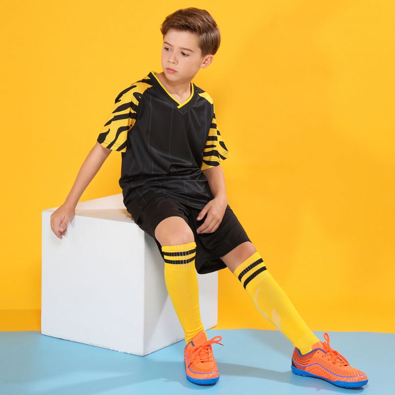Lionel Chłopięce Buty Piłkarskie - Czarny