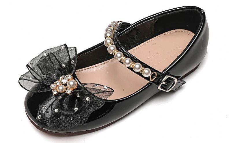 Liseth Dziewczęce Buty Płaskie - Czarny