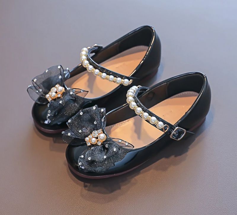 Liseth Dziewczęce Buty Płaskie - Czarny