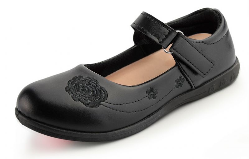 Lita Dziewczęce Buty Szkolne - Czarny
