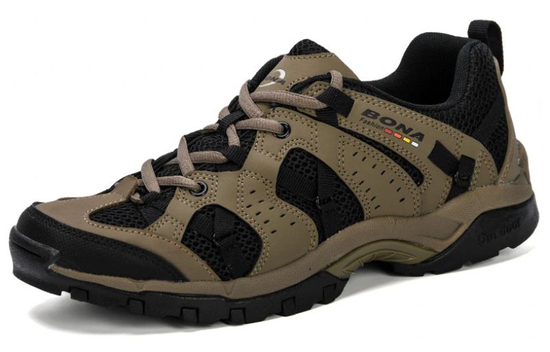 Liu Męskie Buty Do Pieszych Wędrówek - Srebrny