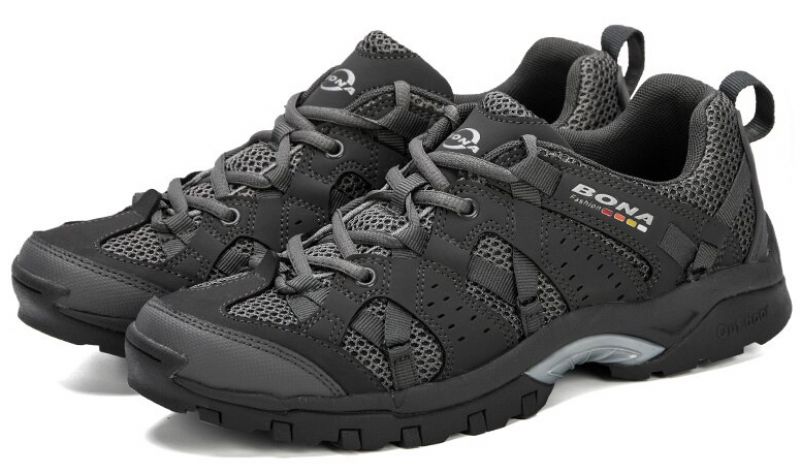Liu Męskie Buty Do Pieszych Wędrówek - Srebrny