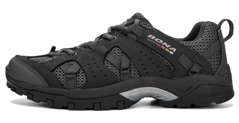 Liu Męskie Buty Do Pieszych Wędrówek - Srebrny