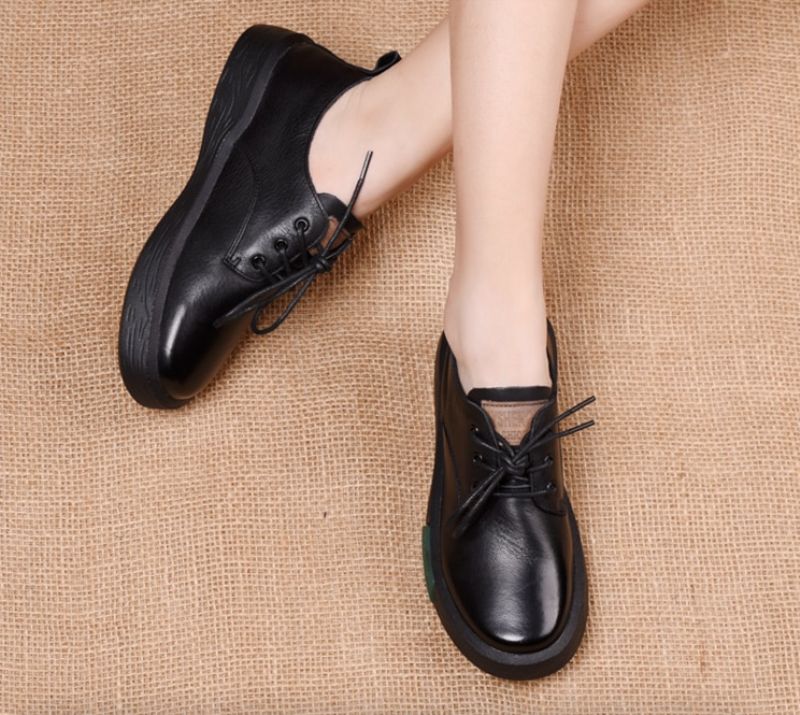 Lohan Damskie Buty Typu Loafer - Brązowy