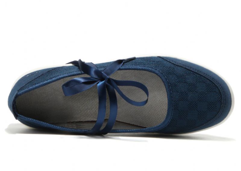 Lois Damskie Buty Wsuwane Na Platformie - Czarny