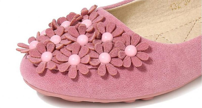 Lolita Damskie Płaskie Buty - Różowy