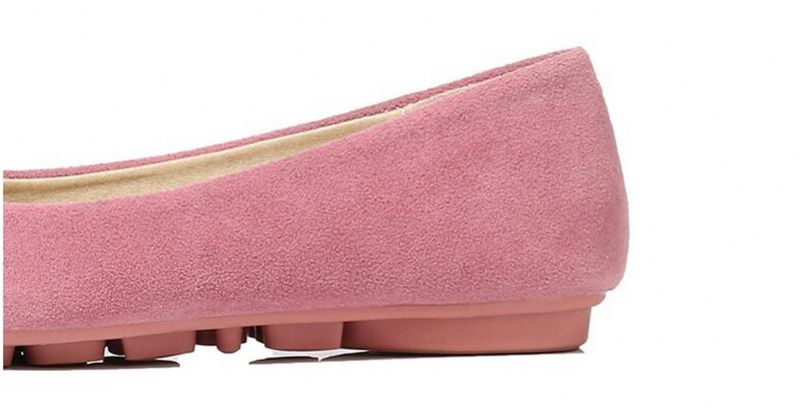 Lolita Damskie Płaskie Buty - Różowy
