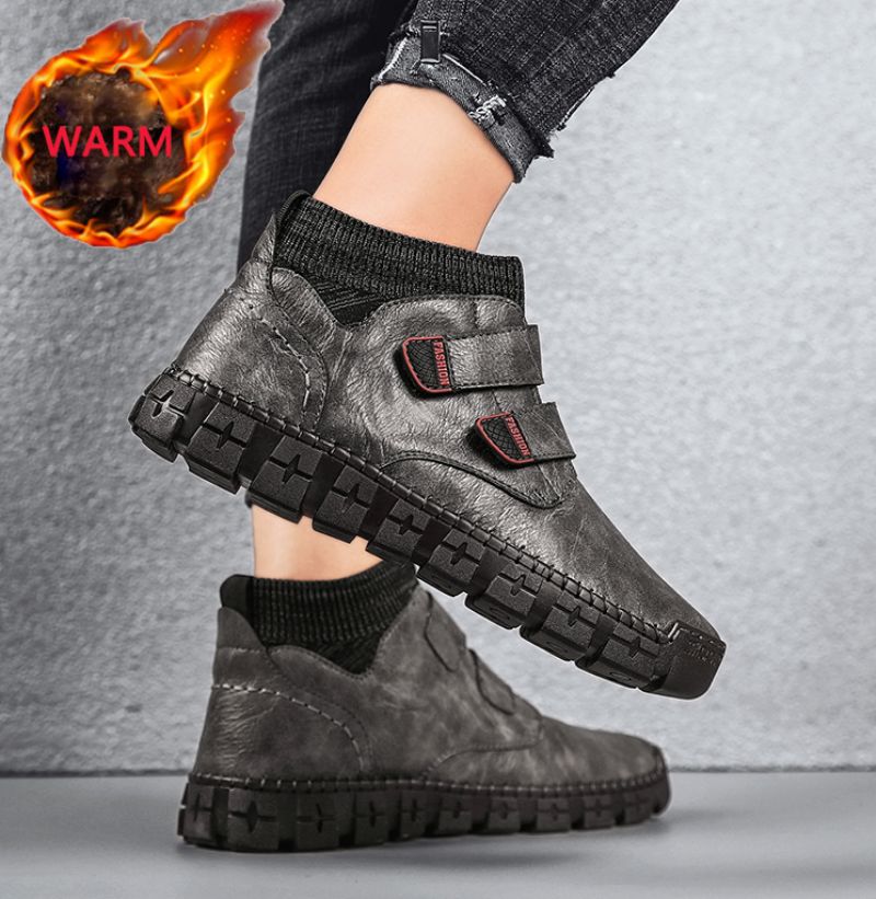 Lorenzo Męskie Buty Codzienne - Szary