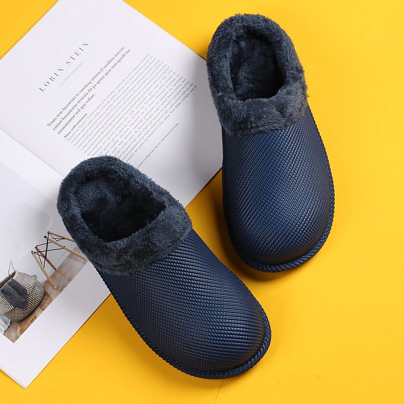 Lozano Dla Obu Płci Winter Slipper - Żółty