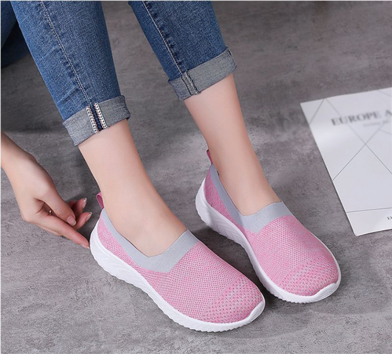 Luar Damskie Wsuwane Buty Do Chodzenia - Czarny