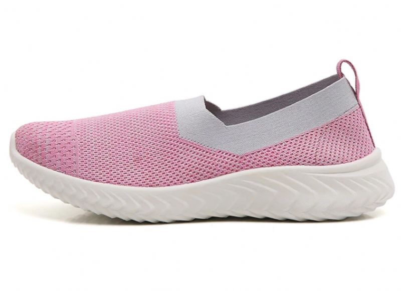 Luar Damskie Wsuwane Buty Do Chodzenia - Różowy