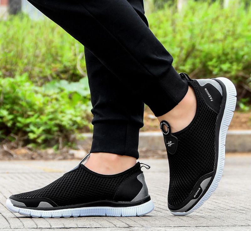 Lucky Mokasyny Męskie Buty Casualowe - Srebrny
