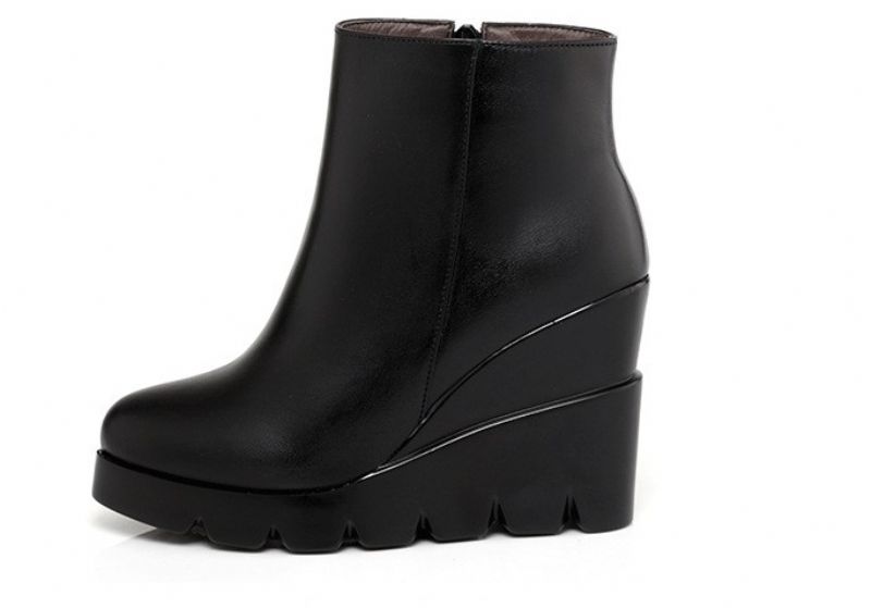 Lucrecia Damskie Buty Na Platformie - Czarny