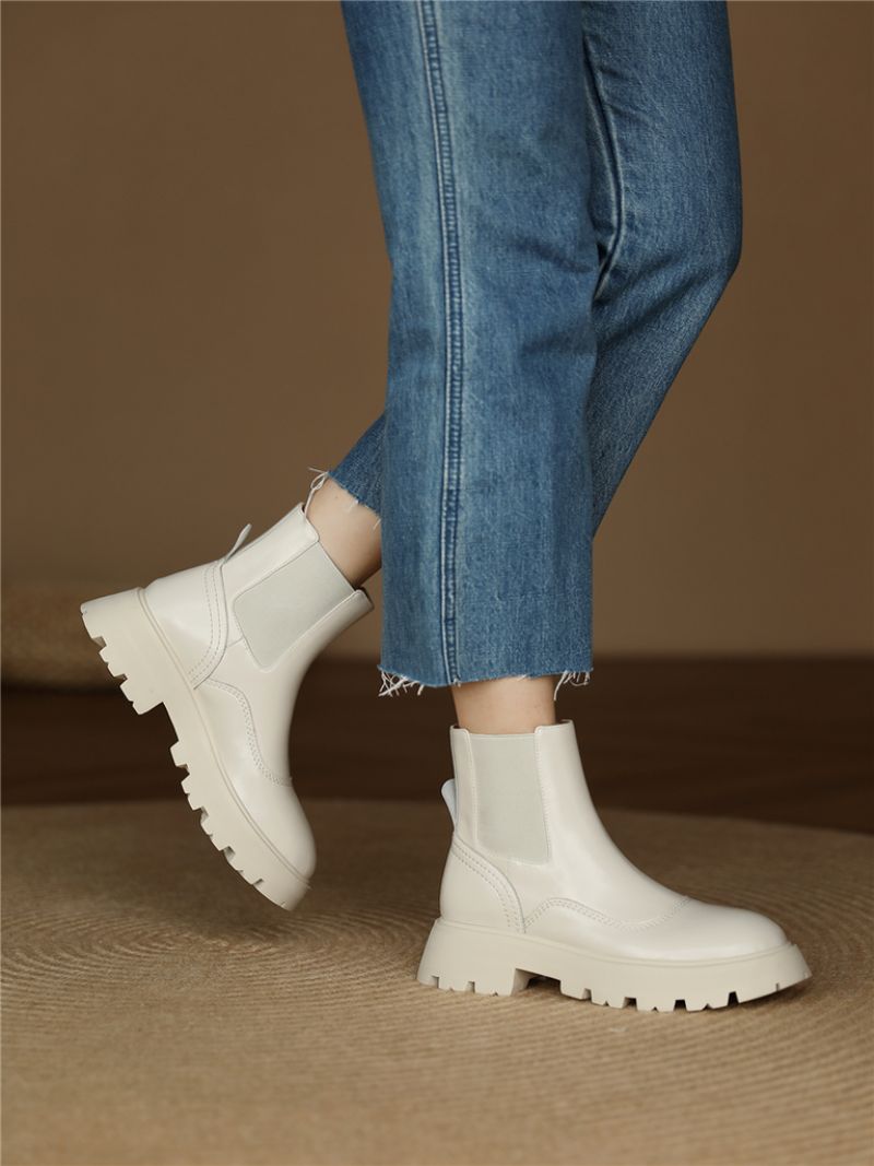 Ludy Damskie Buty Na Platformie - Czarny