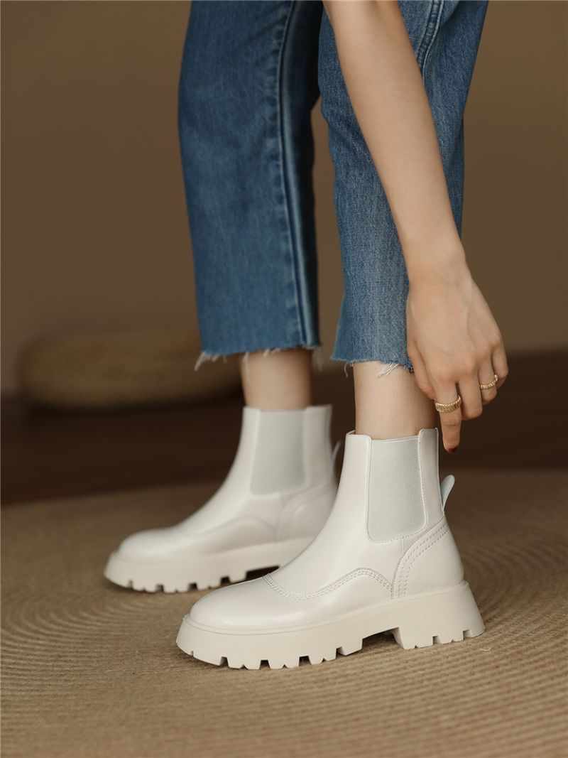 Ludy Damskie Buty Na Platformie - Czarny
