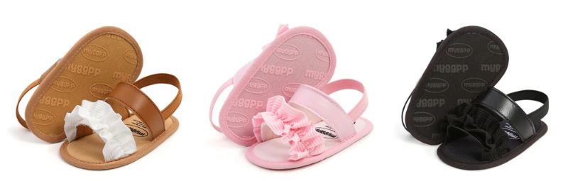 Luisa Baby Dziewczęce Sandały Casualowe - Brązowy