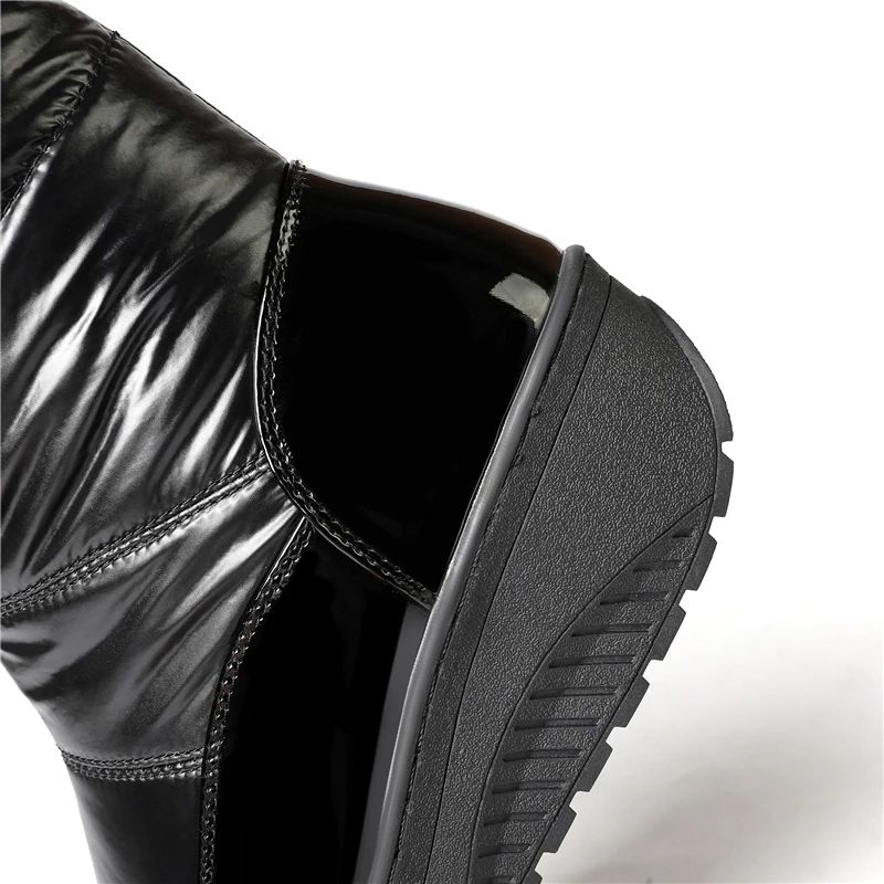 Luke Damskie Zimowe Buty Za Kolano - Czarny