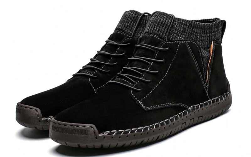 Luke Męskie Buty Ciepłe - Khaki