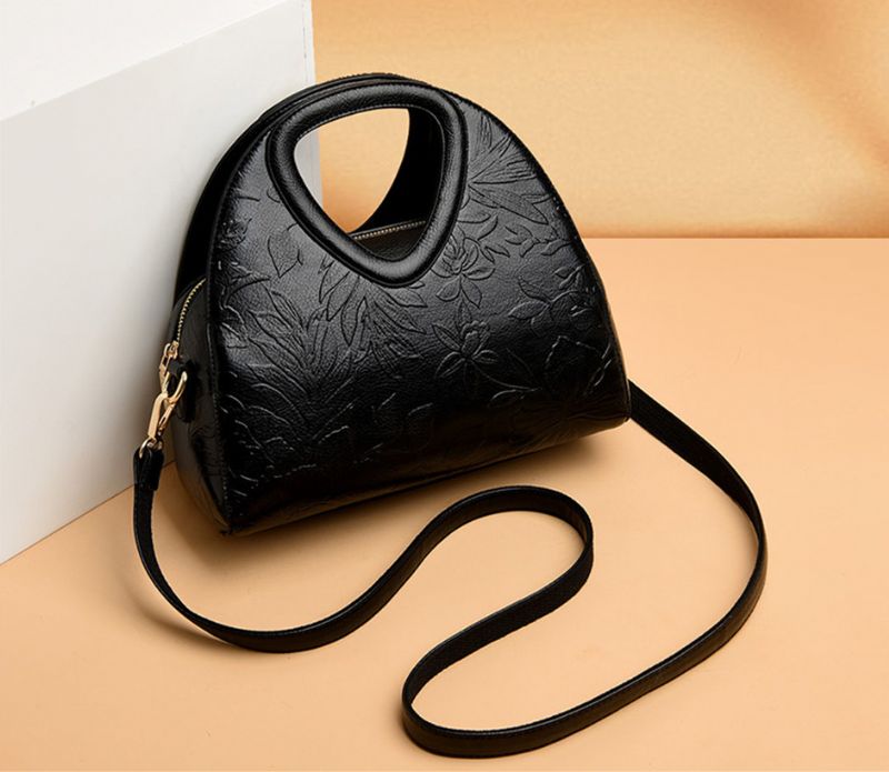 Luksusowa Torebka Damska Billy High Quality Leather - Czerwony