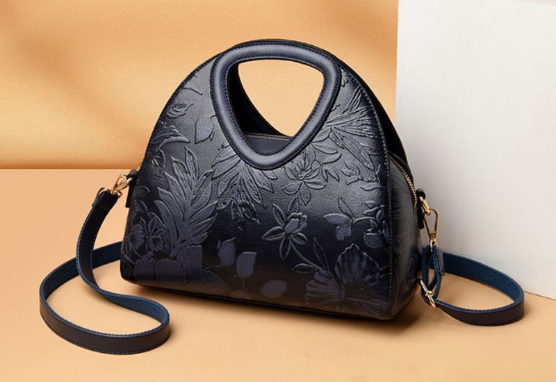 Luksusowa Torebka Damska Billy High Quality Leather - Czerwony