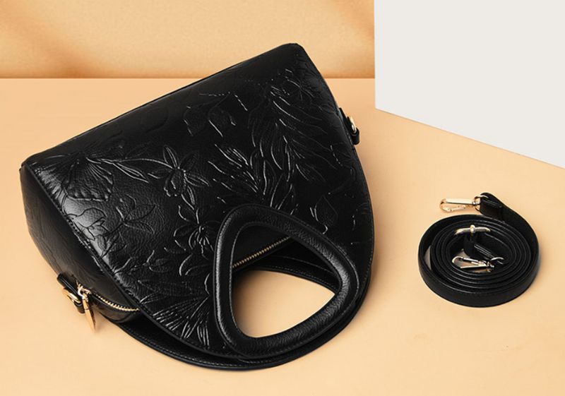 Luksusowa Torebka Damska Billy High Quality Leather - Czerwony