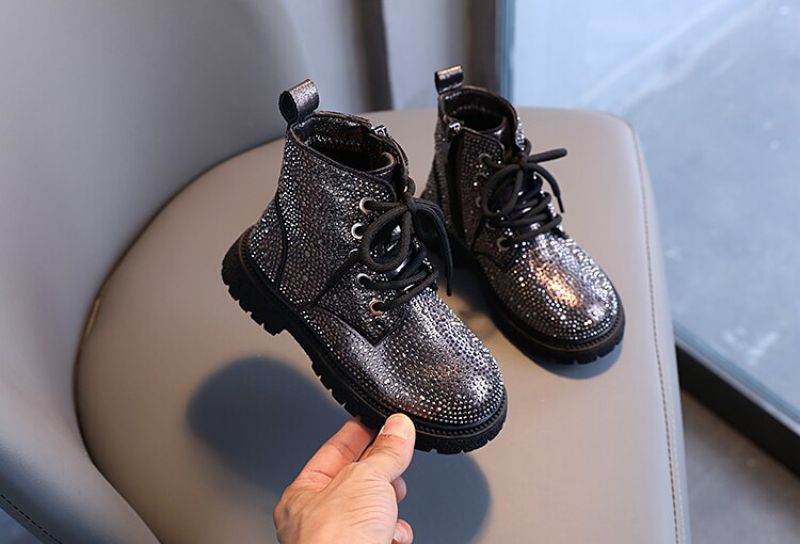 Lulu Dziewczęce Modne Buty - Złoty
